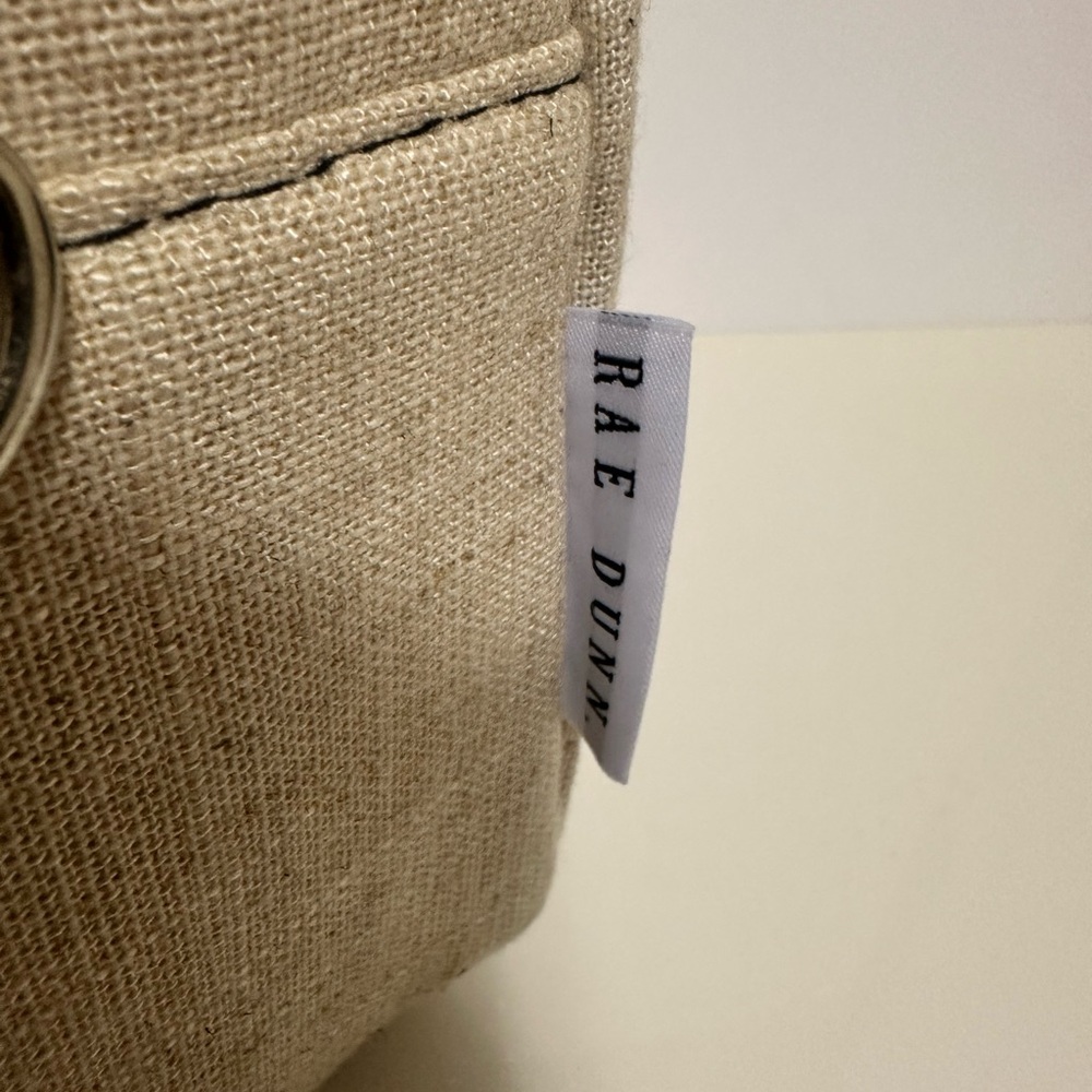 Rae Dunn Lunch box in Cream with the Word "LUNCH" on the front. NWT - Picture 6 of 7
